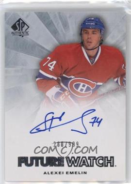 2011-12 SP Authentic - [Base] #255 - Autographed Future Watch - Alexei Emelin /999