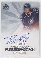 Autographed Future Watch - David Savard #/999