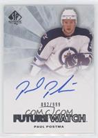 Autographed Future Watch - Paul Postma #/999