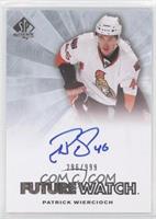 Autographed Future Watch - Patrick Wiercioch #/999