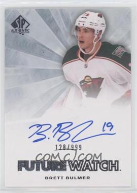 2011-12 SP Authentic - [Base] #271 - Autographed Future Watch - Brett Bulmer /999