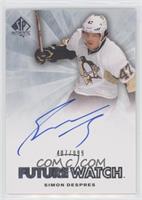 Autographed Future Watch - Simon Despres #/999