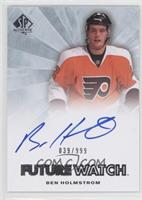 Autographed Future Watch - Ben Holmstrom #/999