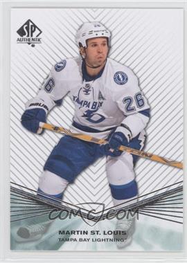 2011-12 SP Authentic - [Base] #88 - Martin St. Louis