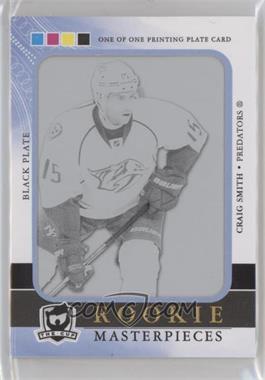 2011-12 SP Authentic - Rookie Extended Series - The Cup Masterpieces Printing Plate Black Framed #SPA-R51 - Craig Smith /1