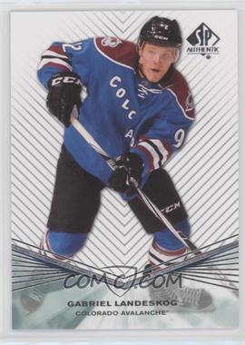 2011-12 SP Authentic - Rookie Extended Series #R17 - Gabriel Landeskog