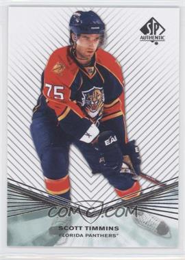 2011-12 SP Authentic - Rookie Extended Series #R34 - Scott Timmins
