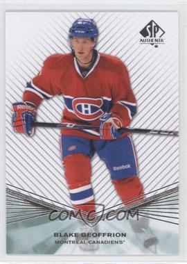 2011-12 SP Authentic - Rookie Extended Series #R49 - Blake Geoffrion