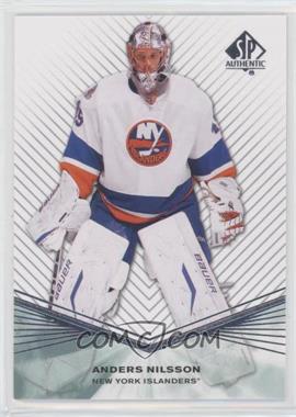 2011-12 SP Authentic - Rookie Extended Series #R61 - Anders Nilsson