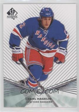 2011-12 SP Authentic - Rookie Extended Series #R63 - Carl Hagelin