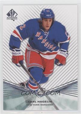 2011-12 SP Authentic - Rookie Extended Series #R63 - Carl Hagelin