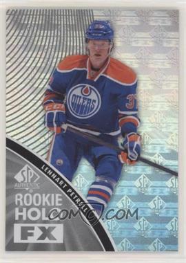 2011-12 SP Authentic - Rookie Holo FX #RFX10 - Lennart Petrell