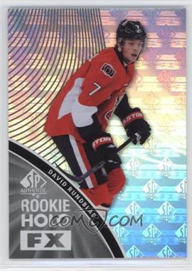 2011-12 SP Authentic - Rookie Holo FX #RFX20 - David Rundblad