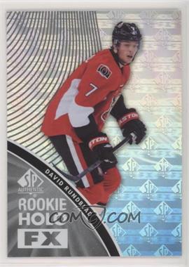 2011-12 SP Authentic - Rookie Holo FX #RFX20 - David Rundblad