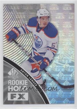 2011-12 SP Authentic - Rookie Holo FX #RFX9 - Anton Lander