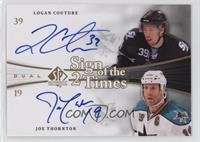 Logan Couture, Joe Thornton