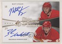 Matt Stajan, Brendan Mikkelson