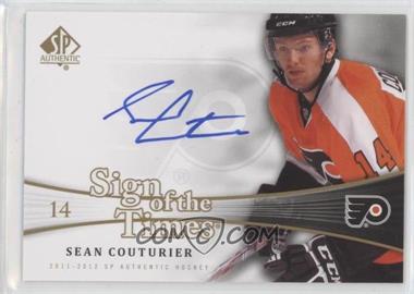 2011-12 SP Authentic - Sign of the Times #SOT-CU - Sean Couturier