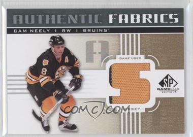 2011-12 SP Game Used Edition - Authentic Fabrics - Gold #AF-CN.3 - Cam Neely (S)