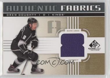 2011-12 SP Game Used Edition - Authentic Fabrics - Gold #AF-DD.4 - Drew Doughty (8) [EX to NM]