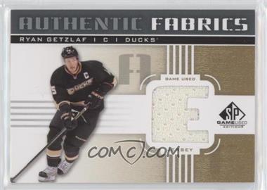 2011-12 SP Game Used Edition - Authentic Fabrics - Gold #AF-RG.2 - Ryan Getzlaf (E)