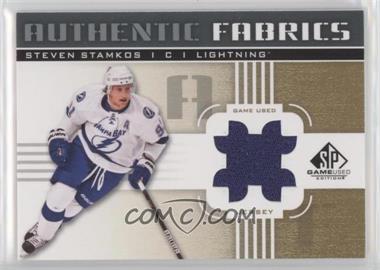 2011-12 SP Game Used Edition - Authentic Fabrics - Gold #AF-SS.2 - Steven Stamkos (#)