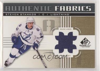 2011-12 SP Game Used Edition - Authentic Fabrics - Gold #AF-SS.2 - Steven Stamkos (#)