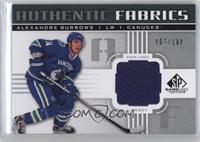 Alexandre Burrows #/100