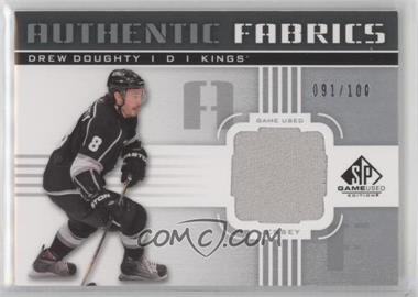 2011-12 SP Game Used Edition - Authentic Fabrics #AF-DD - Drew Doughty /100
