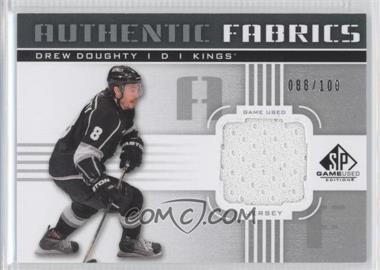 2011-12 SP Game Used Edition - Authentic Fabrics #AF-DD - Drew Doughty /100