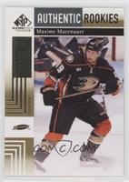 Authentic Rookies - Maxime Macenauer #/50