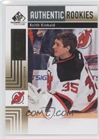 Authentic Rookies - Keith Kinkaid #/50