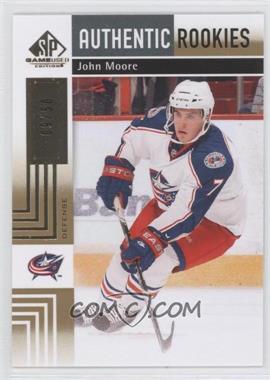 2011-12 SP Game Used Edition - [Base] - Gold #143 - Authentic Rookies - John Moore /50