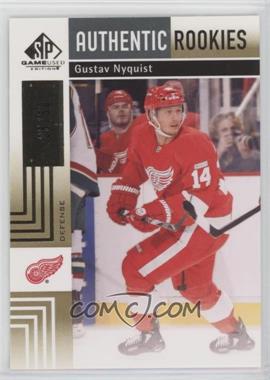 2011-12 SP Game Used Edition - [Base] - Gold #175 - Authentic Rookies - Gustav Nyquist /50