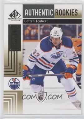 2011-12 SP Game Used Edition - [Base] - Gold #179 - Authentic Rookies - Colten Teubert /50