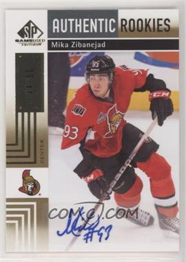 2011-12 SP Game Used Edition - [Base] - Gold #193 - Authentic Rookies - Mika Zibanejad /50