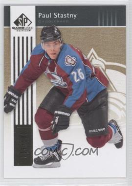 2011-12 SP Game Used Edition - [Base] - Gold #24 - Paul Stastny /100