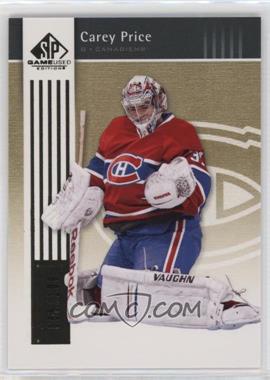 2011-12 SP Game Used Edition - [Base] - Gold #49 - Carey Price /100