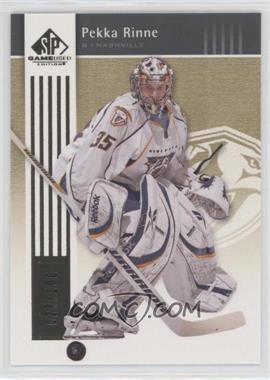 2011-12 SP Game Used Edition - [Base] - Gold #54 - Pekka Rinne /100