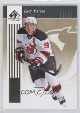 2011-12 SP Game Used Edition - [Base] - Gold #58 - Zach Parise /100