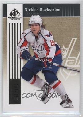 2011-12 SP Game Used Edition - [Base] - Gold #97 - Nicklas Backstrom /100