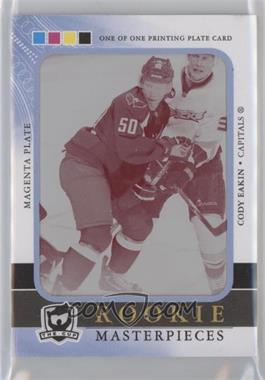 2011-12 SP Game Used Edition - [Base] - The Cup Masterpieces Printing Plate Magenta Framed #SPGU - 174 - Authentic Rookies - Cody Eakin /1