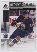 Authentic Rookies - Chris VandeVelde #/699