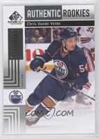 Authentic Rookies - Chris VandeVelde #/699