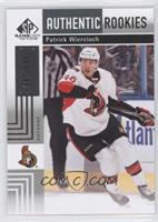 Authentic Rookies - Patrick Wiercioch #/699