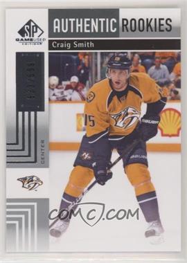 2011-12 SP Game Used Edition - [Base] #109 - Authentic Rookies - Craig Smith /699