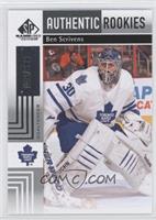 Authentic Rookies - Ben Scrivens #/699