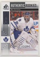 Authentic Rookies - Ben Scrivens #/699