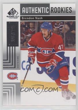 2011-12 SP Game Used Edition - [Base] #123 - Authentic Rookies - Brendon Nash /699 [EX to NM]
