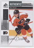 Authentic Rookies - Matt Read #/699